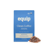 Equip Foods Clean Coffee | Gold Standard, Certified Organic, Fair Trade, Regenerative | Medium Roast, Whole Bean, Nicaragua | Brown