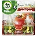 Air Wick Scented Oil Twin Refill Apple Cinnamon Medley (2X.67) Oz