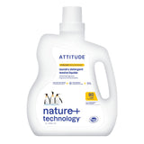 ATTITUDE Liquid Laundry Detergent, EWG Verified, HE Compatible, Plant-Based & Vegan, Natural Laundry Soap, Citrus Zest, 80 Loads, 67.6 Fl Oz