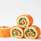 Atoria's Family Bakery Mini Roasted Red Pepper Lavash Wraps 8-Packs of 6 Sheets (48 Sheets)