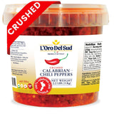 L'Oro Del Sud Crushed Calabrian Chili Pepper Paste, Spread, 2.2 lb (1 Kg)