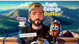 Papa George Gourmet Arabica Coffee Whole Beans, Colombian, Butterscotch Toffee Flavor, 12 oz