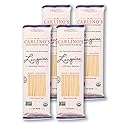Carlino's Dried Linguine| Organic Durum Wheat Semolina | Bronze Die Cut | Air Dried | Non-GMO, USDA Organic, Made in Italy, 17.6 Oz (Pack of 4)