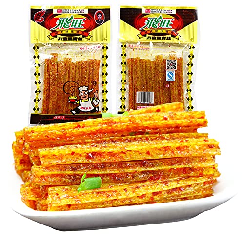 YUYONGTANG ????????????????8090???????????????50? Feiwang spicy strips spree spicy chips snack food stinky dry child 8090 nostalgic snacks Feiwang