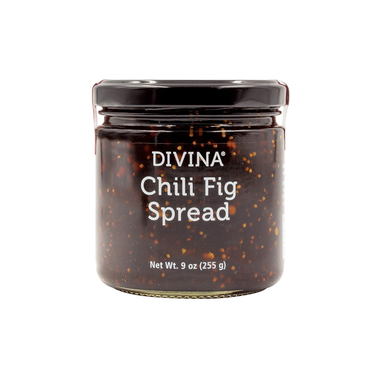 DIVINA Chili Fig Spread Jam, 9 Ounce