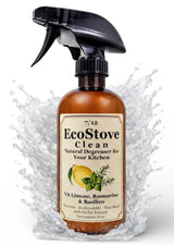 Herbal Scent Stove & Oven Cleaner - Spray, Wait & Wipe | Plant-Based Heavy-Duty Kitchen Degreaser Spray - Non-Toxic, Fume-Free Oven Cleaner | Safe