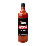 Amor Hot Sauce, Original Chilli Flavor, 33 Fl Oz