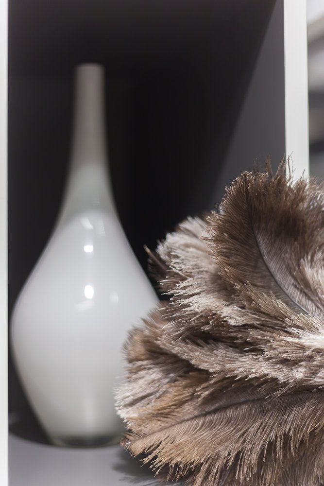 Avian Ostrich Feather Duster with Bamboo Handle