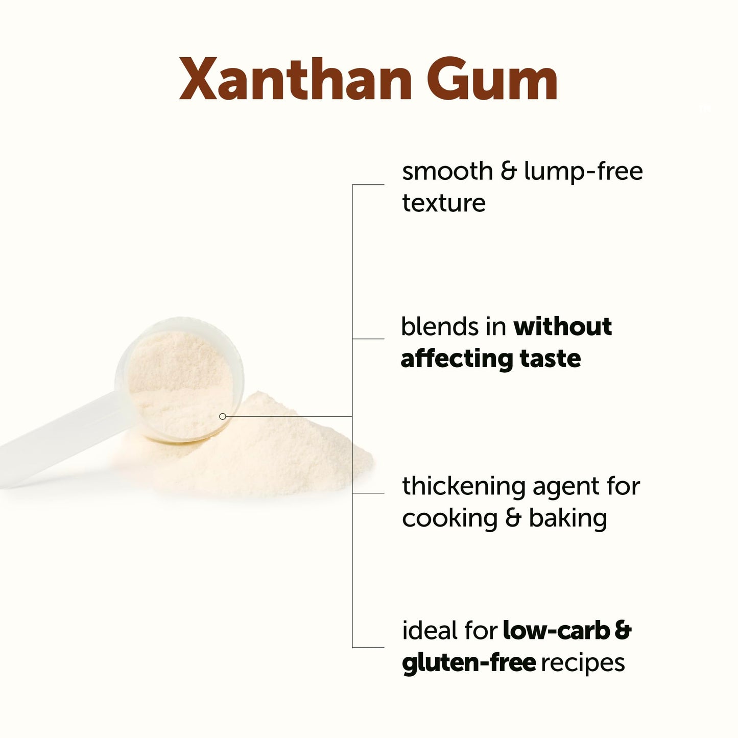 Micro Ingredients Xanthan Gum Powder, 8 oz | Unflavored Thickening Agent for Cooking | Keto & Gluten-Free Baking | Non-GMO, Vegan Friendly