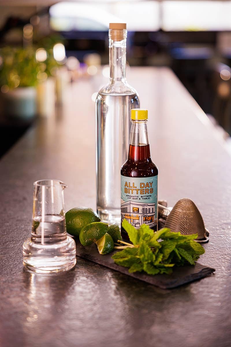 Bittercube All Day Cocktail Bitters, 10 fl oz Aromatic - Classic Spice Blend with Cassia, Ginger, Nutmeg & Gentian - Versatile for Old Fashioned