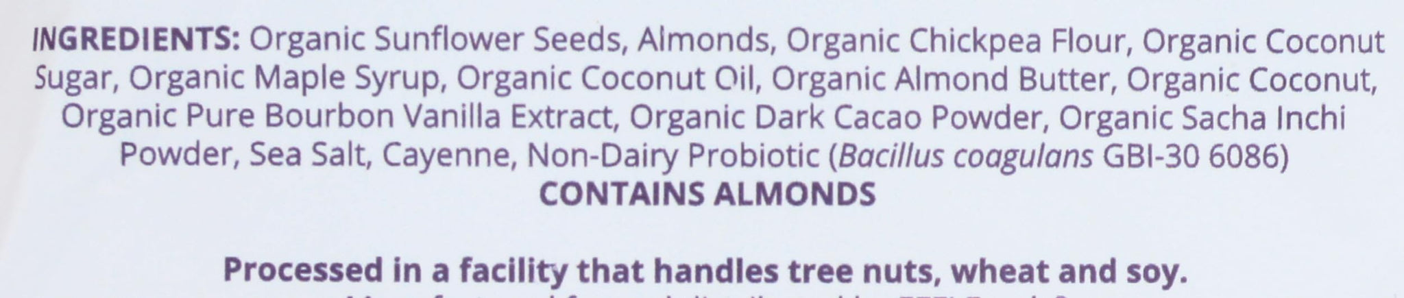 EFFI FOODS Organic Probiotic Chickpea Granola, 7 OZ