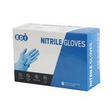 EDI Nitrile Gloves Blue - Disposable, Medium, 100 Count, Powder & Latex-Free, Food Safe, Chemical Resistant, 4 Mil Thickness