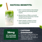 Tenzo Matcha Green Tea Powder - USDA Organic Premium Grade - Authentic Japanese Matcha Tea - Latte Powder - BetterBoost (1.06 Ounce)