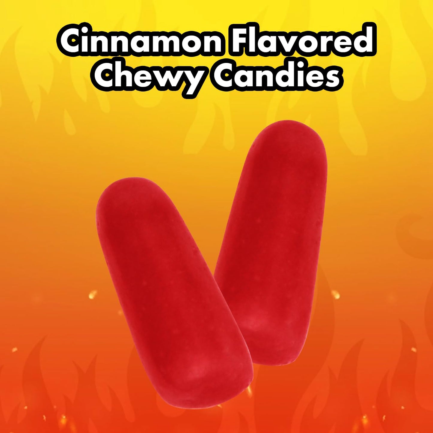 Hot Tamales Fierce Cinnamon Chews, 2 Pack, 5 oz Each - Spicy Cinnamon Treats for Any Occasion