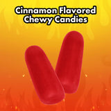 Hot Tamales Fierce Cinnamon Candy, 4 Pack - 4.25oz Each, Ideal for Candy Lovers and Fans of Hot Tamales, Perfect for Snacking, Sharing, Parties, or