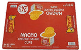 Ricos Nacho Cheese Sauce 3.5 oz Cups, Pack of 24 - Perfect for Snacks