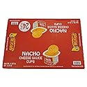 Ricos Nacho Cheese Sauce 3.5 oz Cups, Pack of 24 - Perfect for Snacks