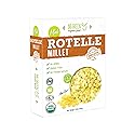Big Green Organic Food - Organic Mini Millet Rotelle Pasta, Gluten-Free, Non-GMO, Vegan, Plant-Based, Kids' Favorite, 8.8 oz (1 Box)