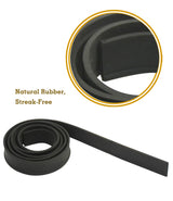 ITTAHO 42" Squeegee Rubber Replacement,Commercial Squeegee Refills for Window Cleaning Squeegee- Black