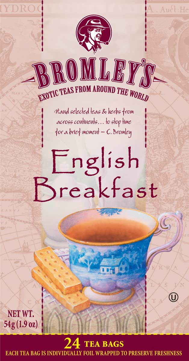 Bromley's English Breakfast Tea, 24 Count (Pack of 6)