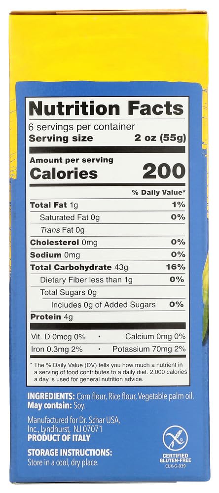 Schar Naturally Gluten-Free Fusilli, 12-Ounce Boxes (Pack of 5)
