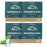 Remineralizing Chewing Gum - 2026 Sugar-Free Gum with Xylitol & Hydroxyapatite - Aspartame-Free, Sucralose-Free, Eco-Friendly - Fresh Mint - 4 Pack