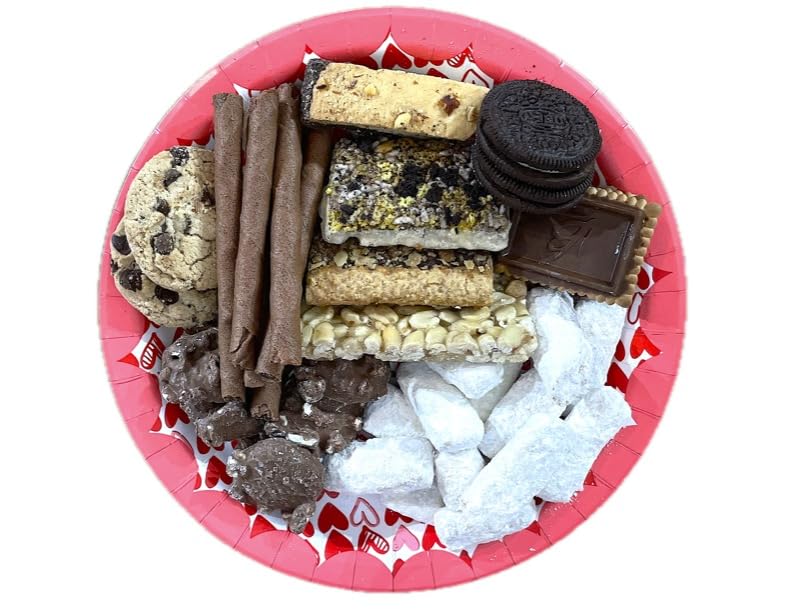 Valentine Day Chocolate Cookie Candy & Snack Gift Basket Hand-Crafted by MisterGiftBasket.com (37 Piece: $124.99)