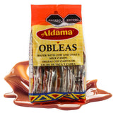 ALDAMA Mini Obleas Milk Candy Wafers - Traditional Mexican Cajeta Wafer Candy, Individually Wrapped (1-Pack, 20 Piece Per Pack)