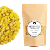 Immortelle (Helichrysum Pallasii) 1 OZ (30g) Dried Flowers Loose Herbal Tea | Wild-Harvested from the Mountains of Armenia | Naturally Sourced