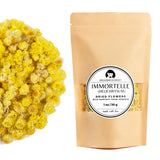 Immortelle (Helichrysum Pallasii) 1 OZ (30g) Dried Flowers Loose Herbal Tea | Wild-Harvested from the Mountains of Armenia | Naturally Sourced