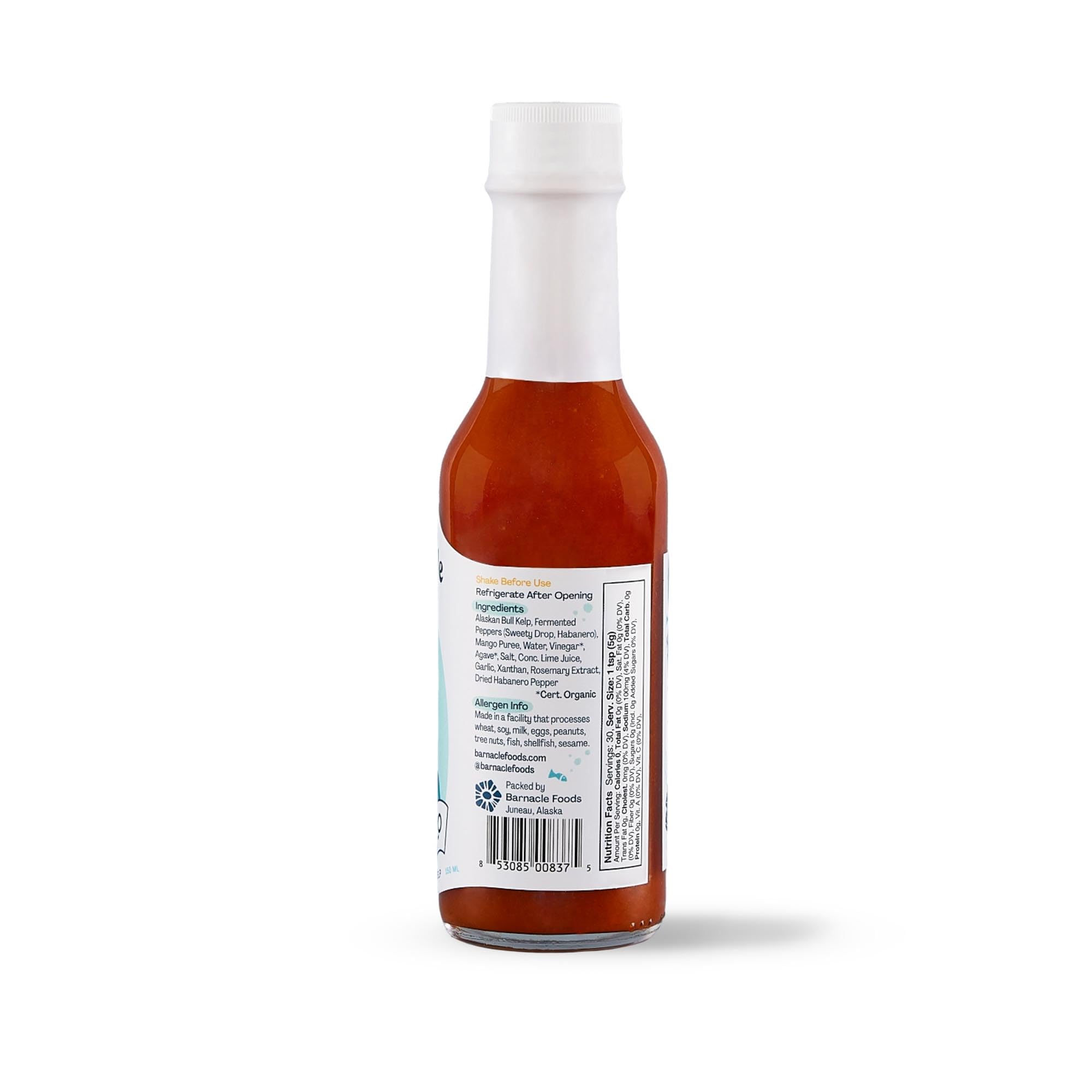 Barnacle Foods Bull Kelp Hot Sauce Variety Pack - Bullwhip Kelp, Serrano & Habanero - Made in Alaska - Delicious Flavor & Heat, Packed with Vitamins