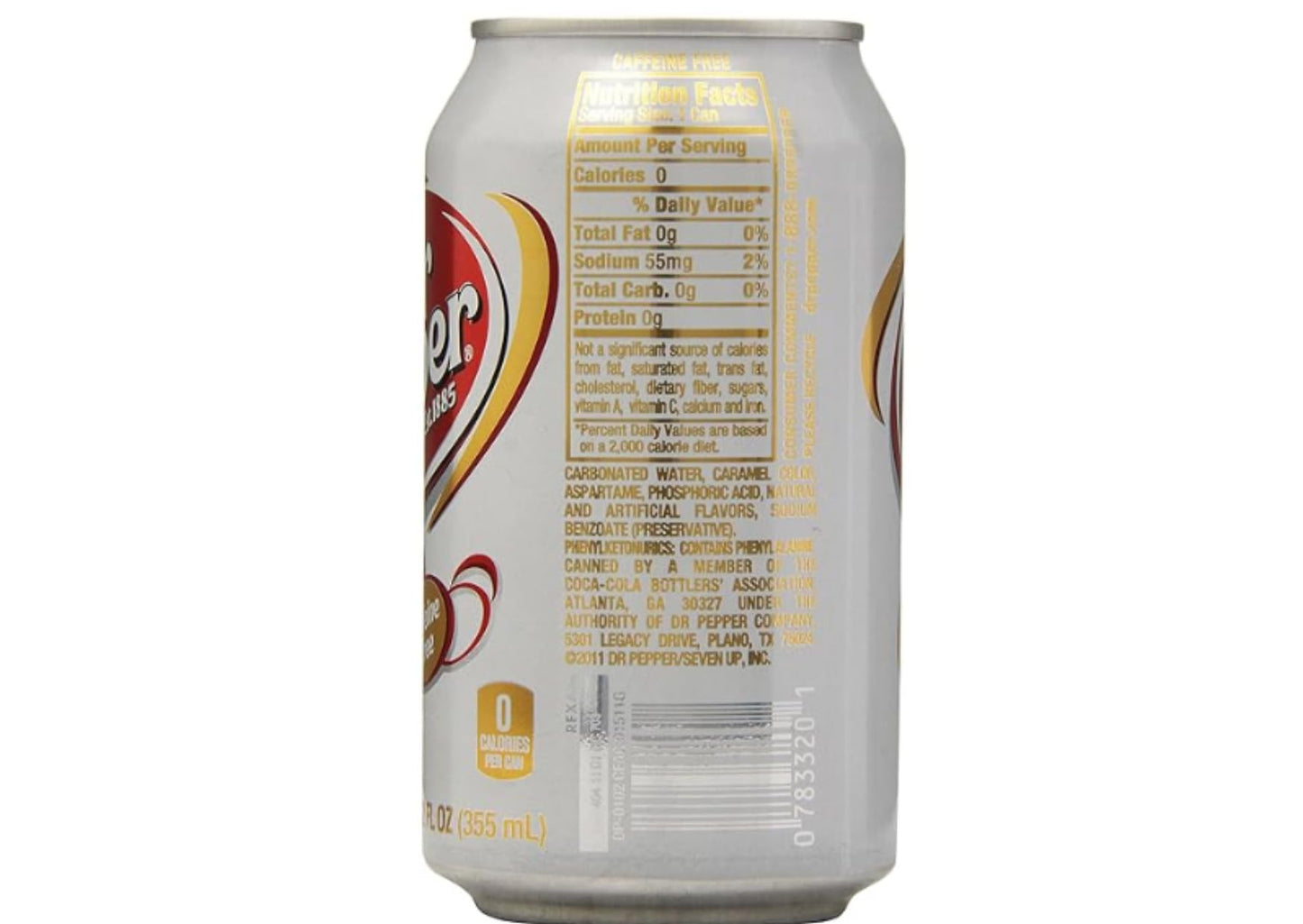 Diet Caffeine Free, 12 Ounces