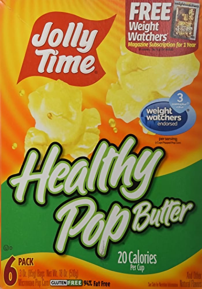 Jolly Time Microwave Popcorn (Pack of 2)