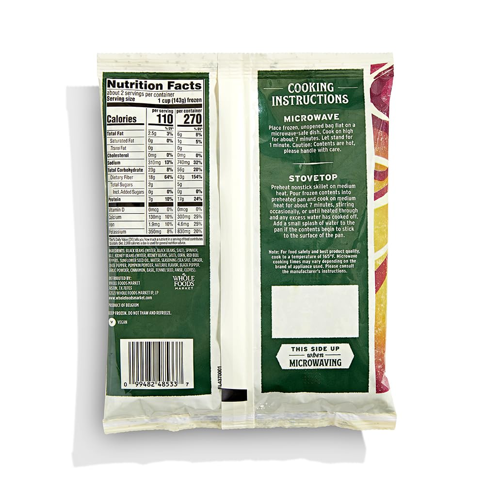 Whole Foods Market Caribbean Style Vegetable Protein Blend, 12 OZ