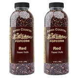 Amish Country Popcorn | 2-14 oz Bottles | Red Popcorn Kernels | Old Fashioned, Non-GMO and Gluten Free (2-14 oz Bottles)