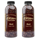 Amish Country Popcorn | 2-14 oz Bottles | Red Popcorn Kernels | Old Fashioned, Non-GMO and Gluten Free (2-14 oz Bottles)