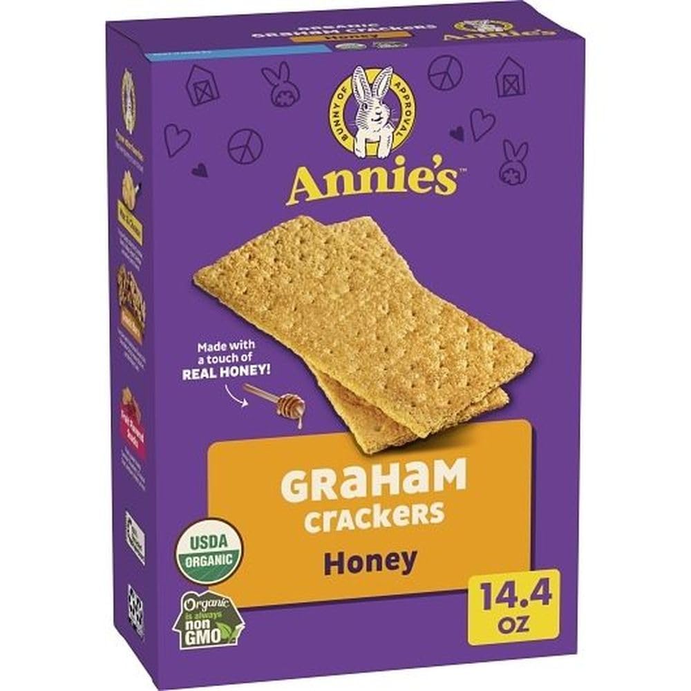 Annies Homegrown Organic Honey Graham Cracker, 14.4 Ounce - 12 per case