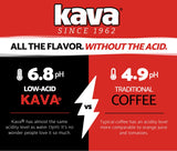 Kava Decaf Acid Reduced Instant Coffee, 4 Ounce Jar (Pack of 3)