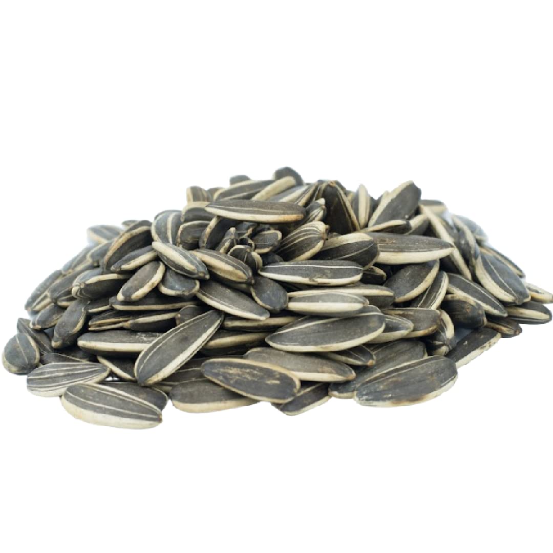 Gerbs Jumbo Raw Whole Sunflower Seeds 2 lbs. | No Artificial Additives, Shell-On, Resealable Bag | Crack-and-Eat Crunchy Snack | Top 14 Allergen-Free