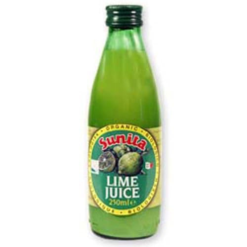 Sunita Lime Juice Organic 250ml