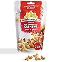 Sunshine Nut Company Whole Roasted Cashews, Spark of Spices Flavor, Single 7 oz. Bag, Gluten Free, Peanut Free and Vegan Individual Snack Packs