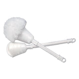 Boardwalk 00170 Cone Bowl Mop 10-Inch Handle 2-Inch Dia. Head Plastic White 25/Carton