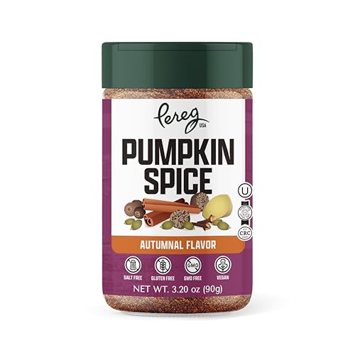 Pereg Pumpkin Pie Spice 3.2 Oz - Savory Spice Blend - No Artificial Ingredients - Pumpkin Spice - Exotic Flavors - Organic Spices - Vegan - The