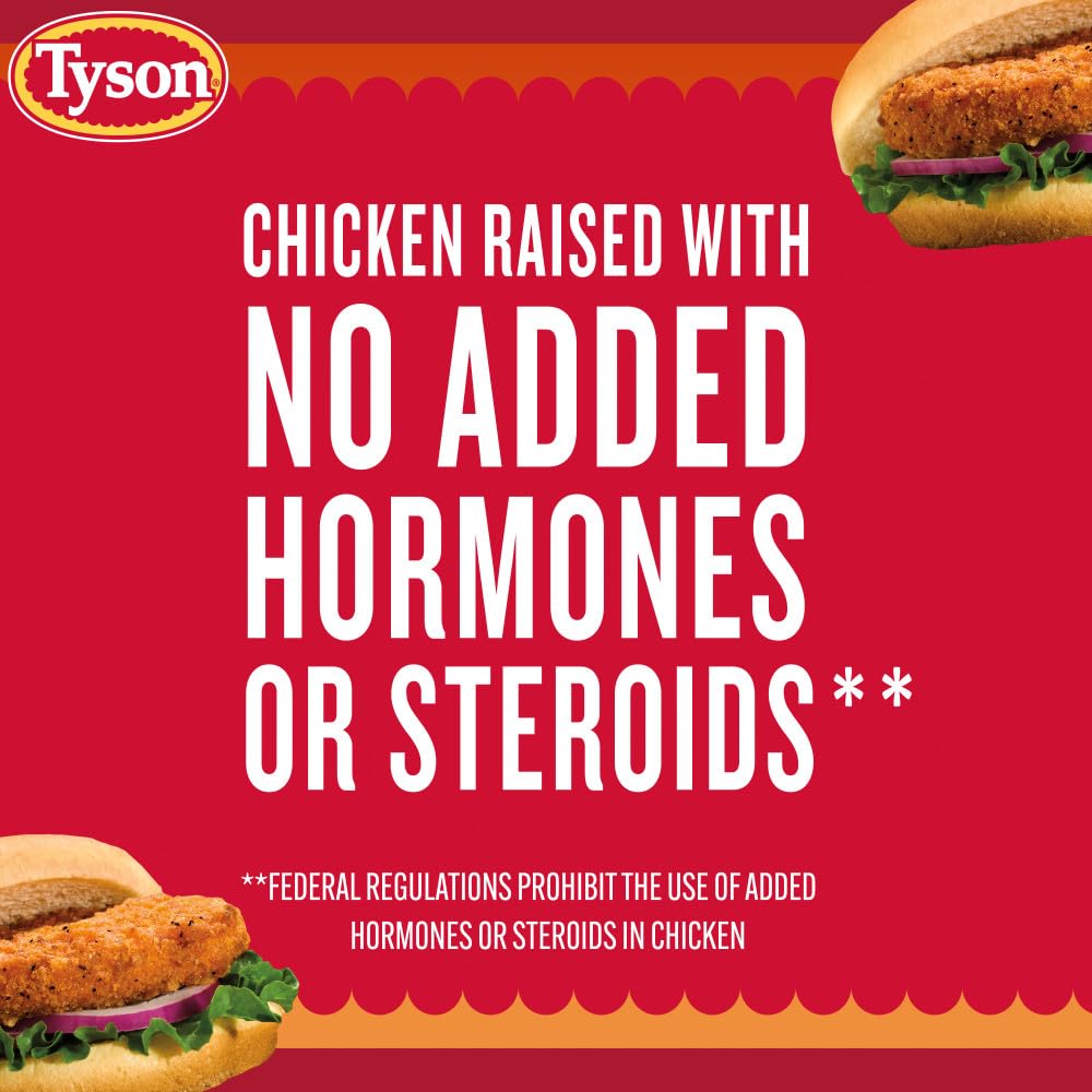 Tyson Frozen Spicy Chicken Patties, 23 Oz