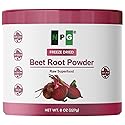 NPG Beet Root Powder 8 Oz, 100% Pure Raw Red Beetroot Superfood for Baking, Juices Drink, Smoothies, Vegan, Non-GMO, No Added Sugar, No Preservatives