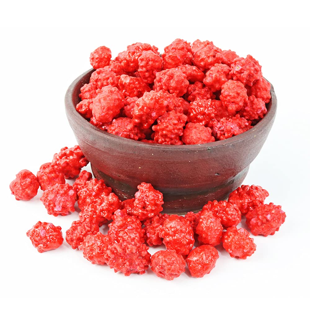 Oregon Farm Fresh Snacks French Burnt Peanuts - Classic Old Fashioned Sweet and Salty Crunchy Spanish Snack - Bulk Red Candy for Candy Jar or Snacking