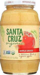 Santa Cruz Organic Apple Sauce, 23 Ounce -- 12 per case.12