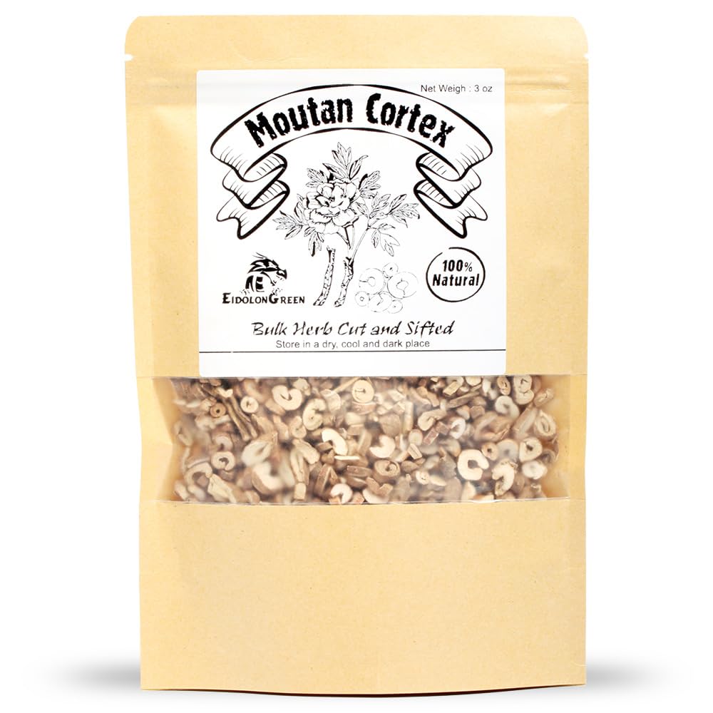 EidolonGreen [China Medicinal Herb] Moutan Cortex (Peony Bark/Mo dan pi/???) Dried Bulk Herb 3 Oz (88g)