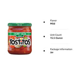 Tostitos Dip, Chunky Salsa, Mild, 15.5oz