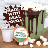 Junior Mints Hot Chocolate Pods, Mint Chocolate Flavor, Compatible with Keurig K-Cup Brewers, 40 Count - Chocolatey Peppermint Cocoa